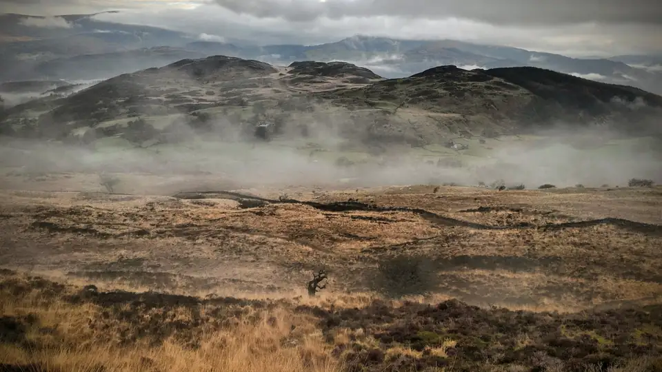Looking north from the Pony Path on Cadair Idris
